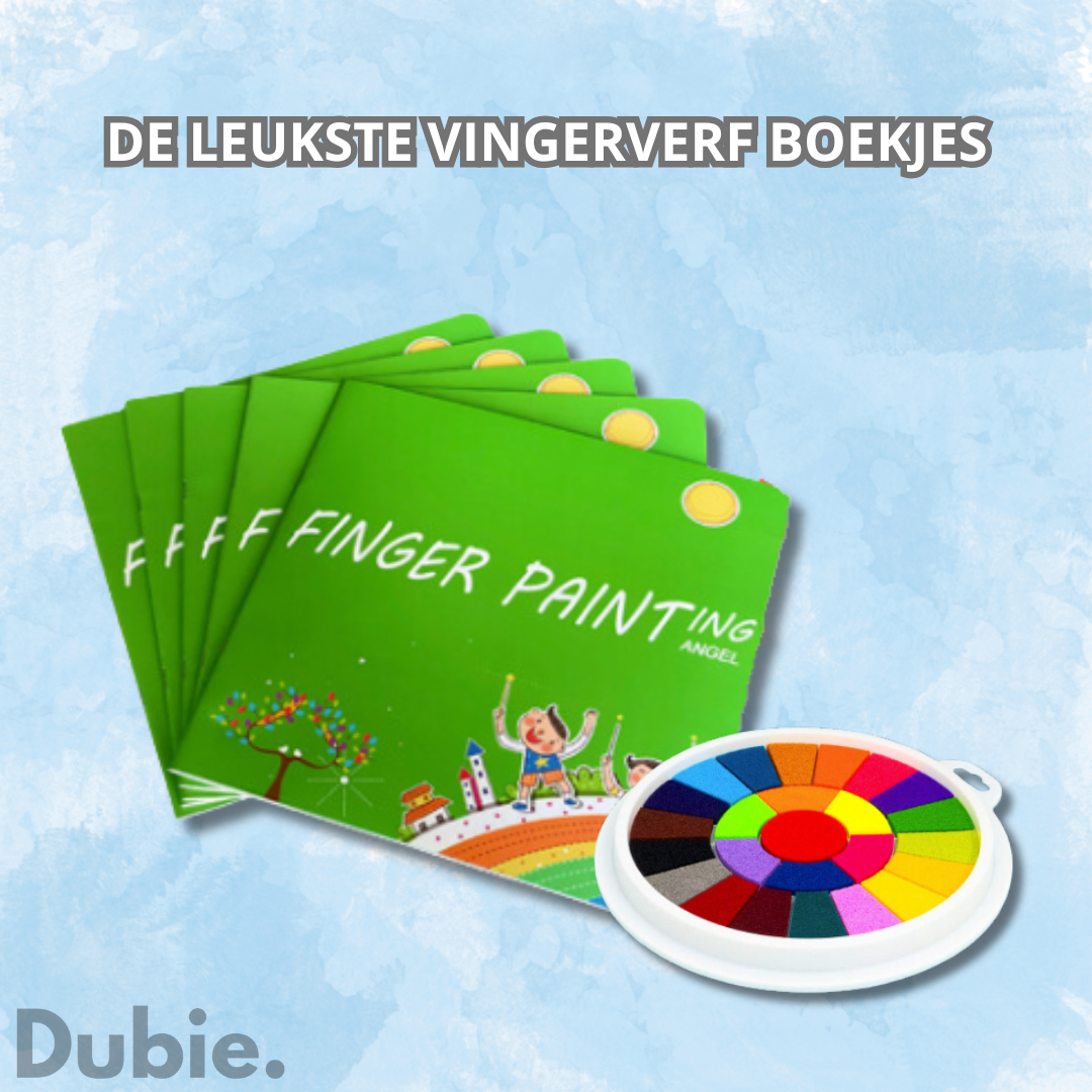 Vingerverfboek | 1+1 Gratis