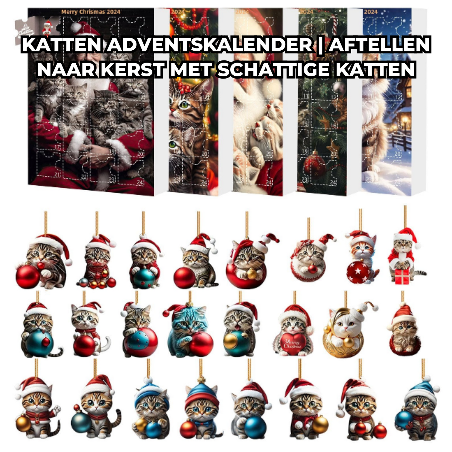 Katzen-Adventskalender | 1+1 kostenlos