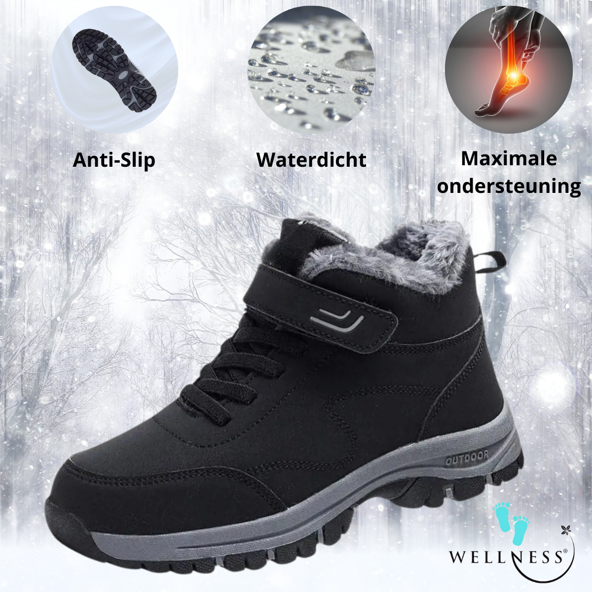 Orthopädische Wellness-Winterschuhe | 40 % Rabatt 