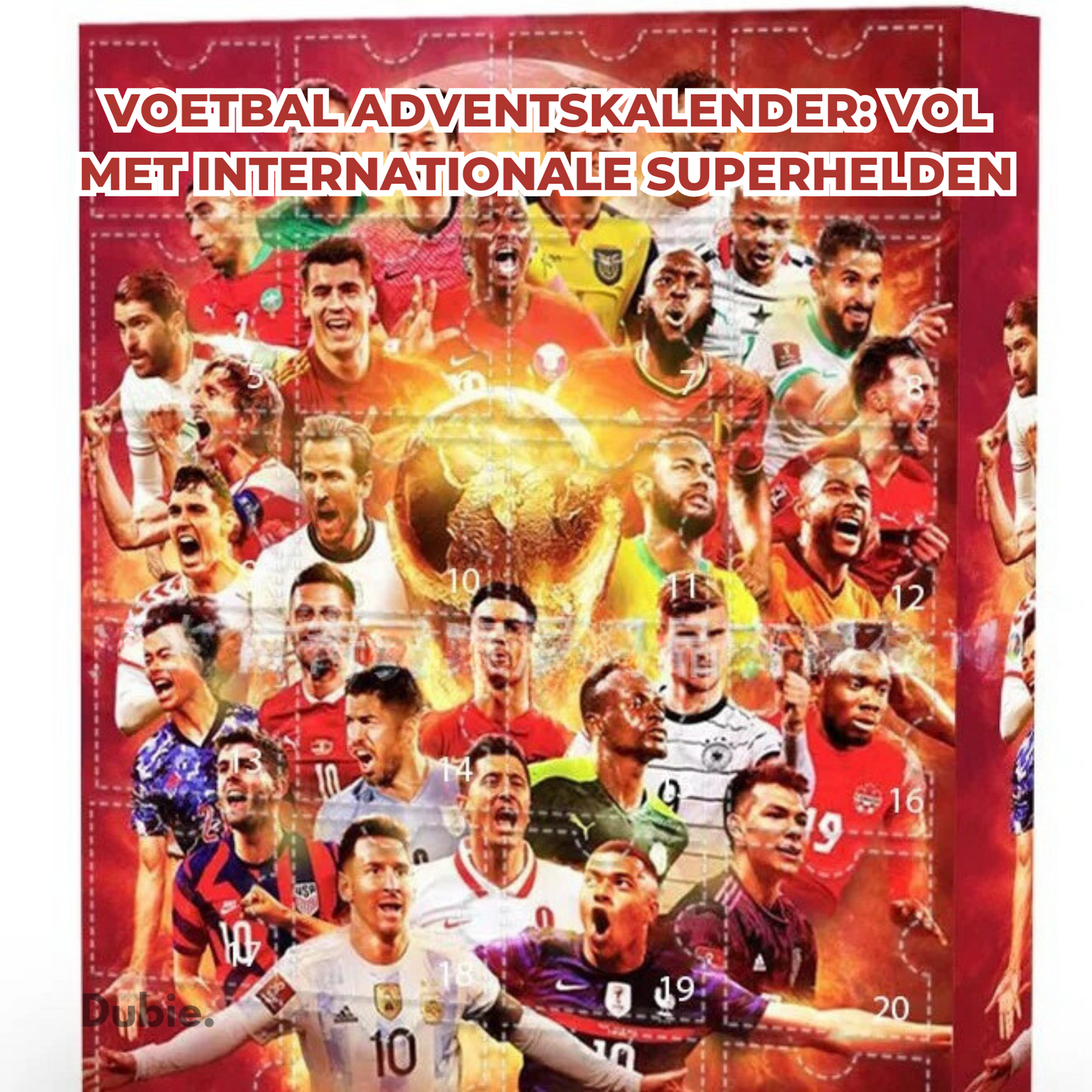 Voetbalsterren Adventskalender | 1+1 Gratis