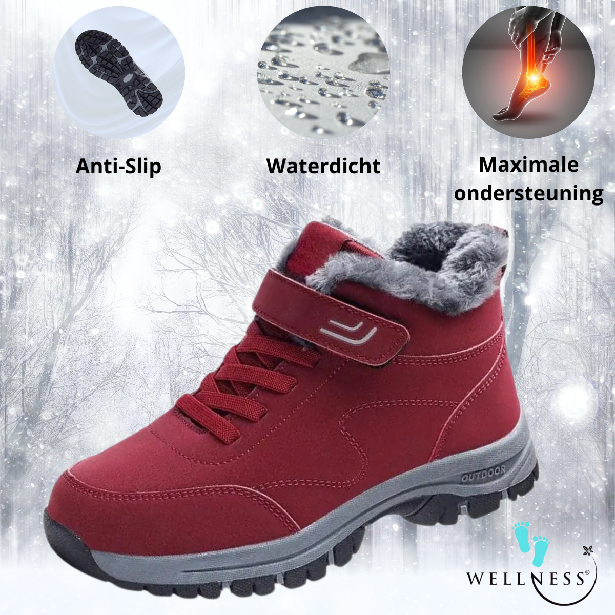 Orthopädische Wellness-Winterschuhe | 40 % Rabatt 