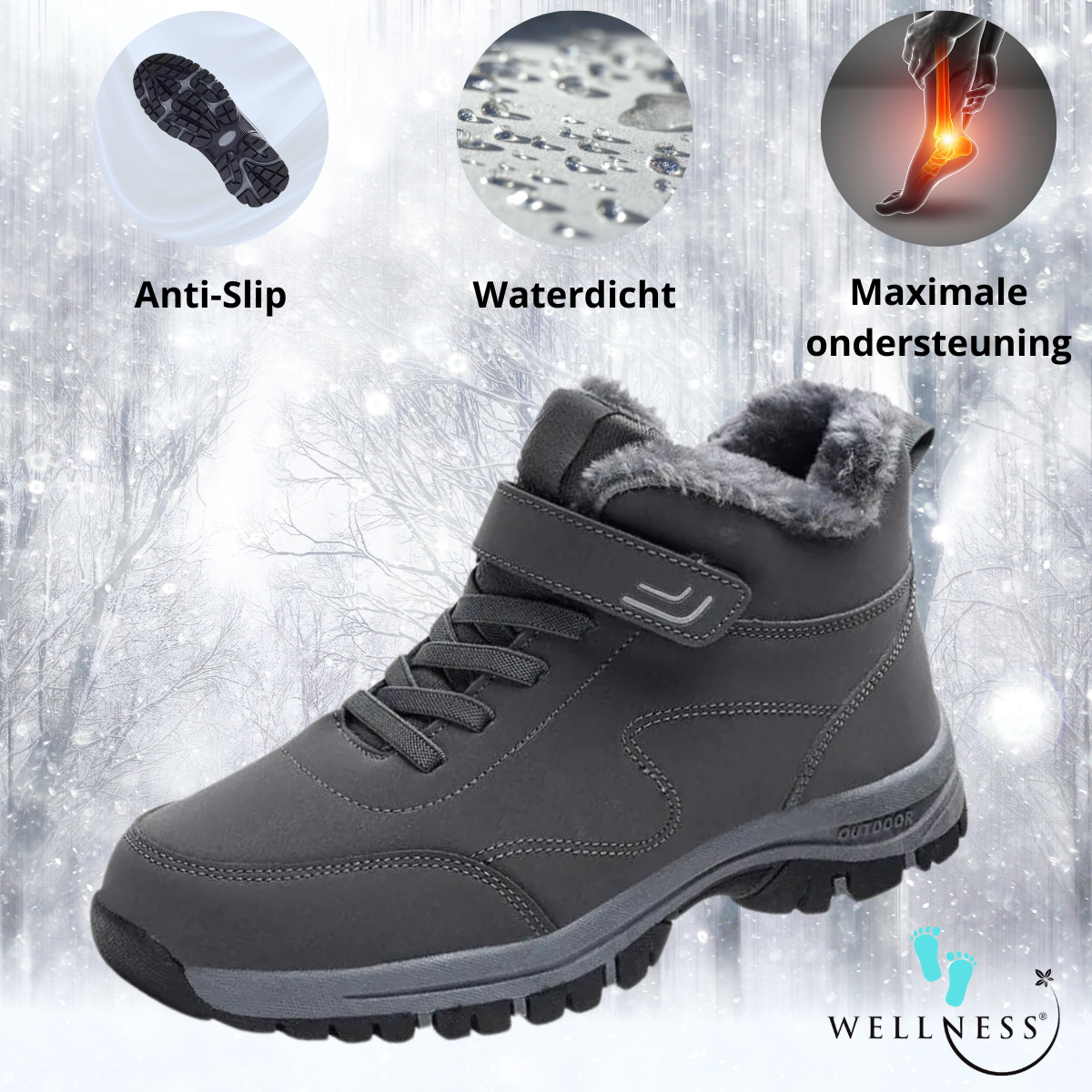 Orthopädische Wellness-Winterschuhe | 40 % Rabatt 