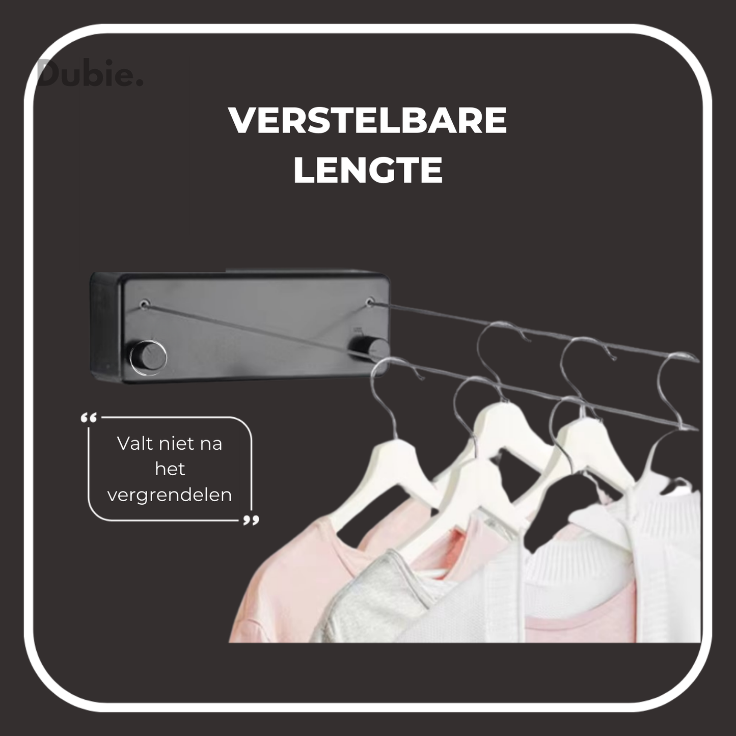 Intrekbare Waslijn | 40% Korting